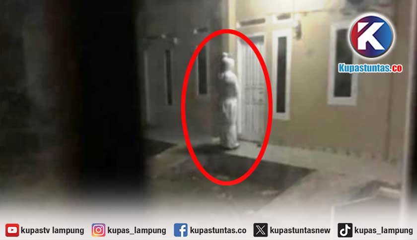 Pocong Viral di Bandar Lampung Bikin Resah, Polisi Pastikan Bukan Teror