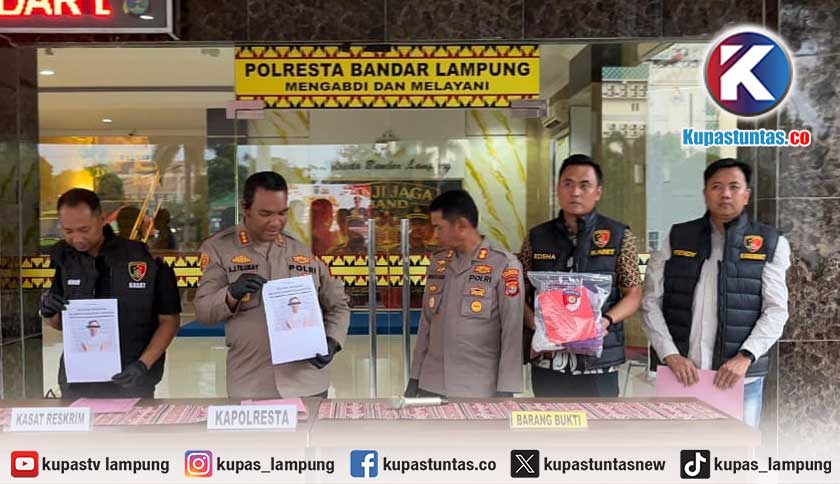 Terlilit Utang, Karyawan di Bandar Lampung Nekat Gasak Motor Rekan Kerja