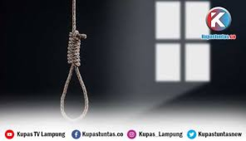 Wanita Asal Kediri Tewas Gantung Diri di Kosan Bandar Lampung