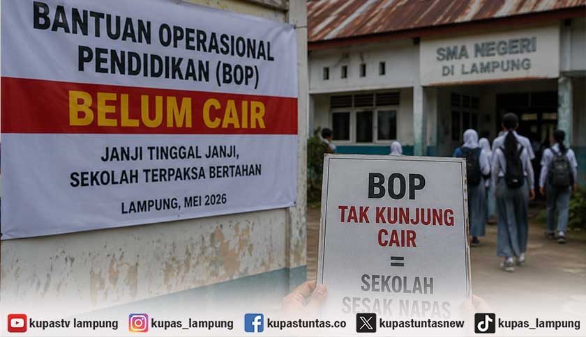BOP Tak Kunjung Cair, Sejumlah SMA di Lampung Terpaksa Pangkas Program