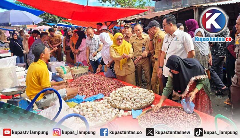 Pemkab Lampung Barat Sidak Pasar Liwa, Ini Hasilnya