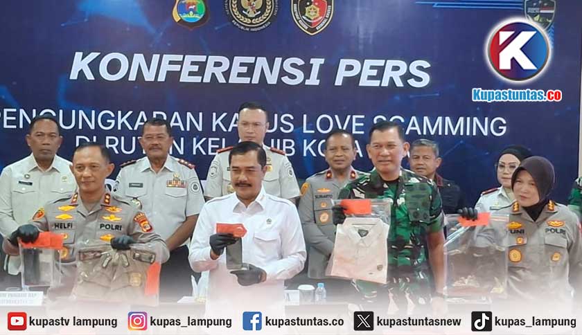 137 Napi Rutan Kotabumi Diduga Terlibat Love Scamming, Kerugian Para Korban Rp1,4 Miliar