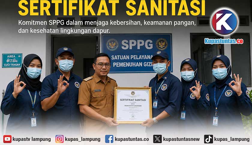 BGN Catat 55 Persen SPPG Sudah Kantongi Sertifikat Higienis