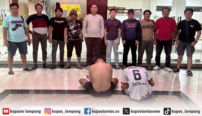 Beraksi Pakai Mobil Mewah, Komplotan Curanmor Spesialis Hotel di Bandar Lampung Dibekuk Polisi