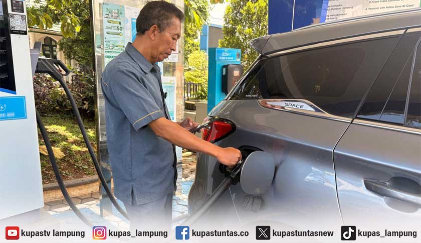 Transisi Kendaraan Listrik Perkuat Efisiensi Operasional PLN UID Lampung