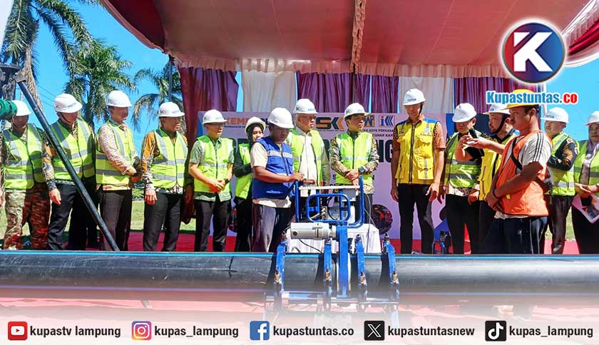 Pembangunan Jaringan SPAM Way Sepagasan Pringsewu Dimulai, Pemerintah Siapkan Rp 32,5 Miliar