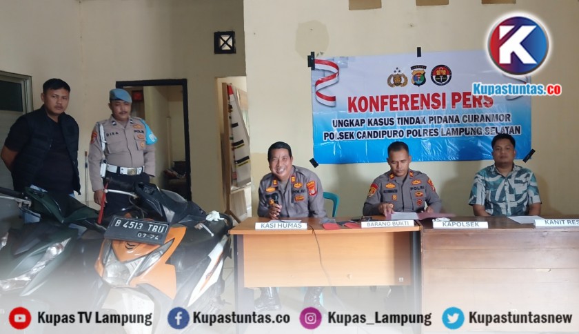 Ditangkap, 3 Komplotan Curanmor Bersenjata Celurit di Lampung Selatan Positif Konsumsi Sabu