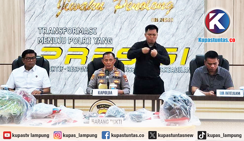 Melawan Saat Ditangkap, Penembak Polisi di Lampung Tewas Ditembak