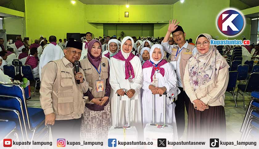13 Kloter Jamaah Haji Lampung Sudah Terbang ke Tanah Suci, 21 Jamaah Tertunda