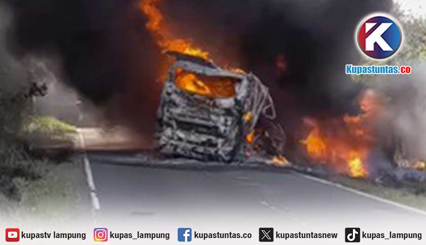 Satu Keluarga Asal Way Kanan Jadi Korban Tewas Kecelakaan Bus ALS Vs Truk Tangki di Sumsel