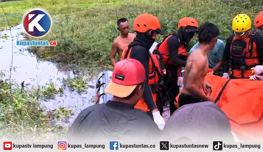 Sedang Cari Ikan, Seorang Pria Tewas Tenggelam di Sungai Abung Way Rarem Lampura