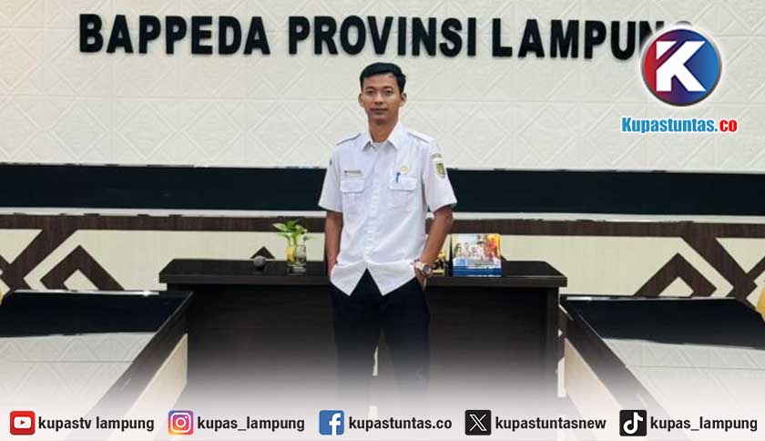 Alumni Universitas Teknokrat Indonesia Satria Destrian Berkarier di Bappeda Provinsi Lampung