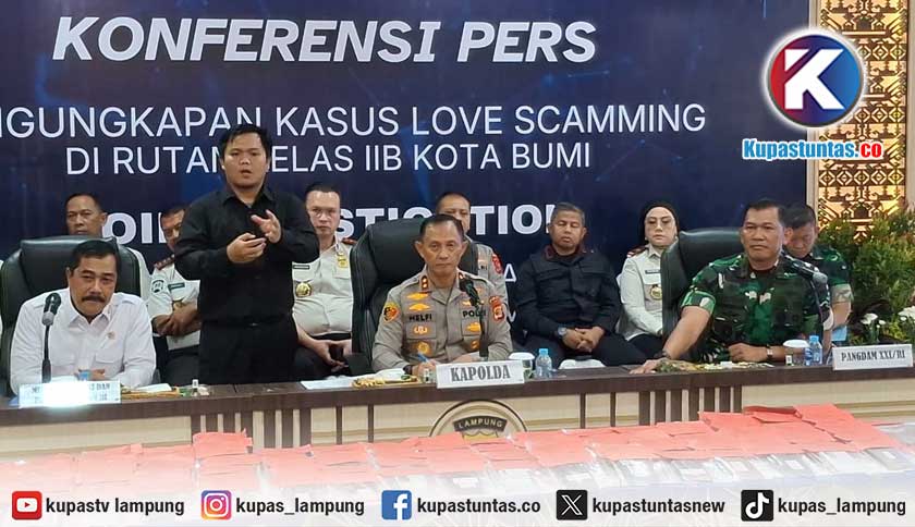 5 Oknum Pegawai Rutan Kotabumi Diduga Terlibat Penipuan Modus Love Scamming