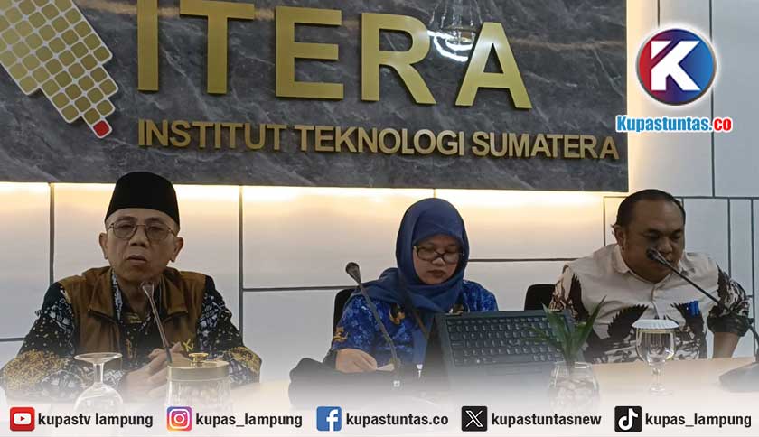 Prof Elfahmi Terpilih Jadi Rektor Itera Periode 2026–2030, Raih 91,30 Persen Suara