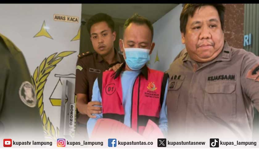 Kades Kedaton Lampung Utara Jadi Tersangka Korupsi Dana Desa, Rugikan Negara Rp448 Juta