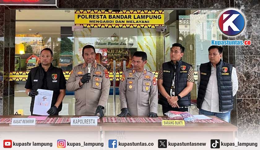 Ayah Tiri di Bandar Lampung Diringkus Usai Cabuli Anaknya Berumur 10 Tahun