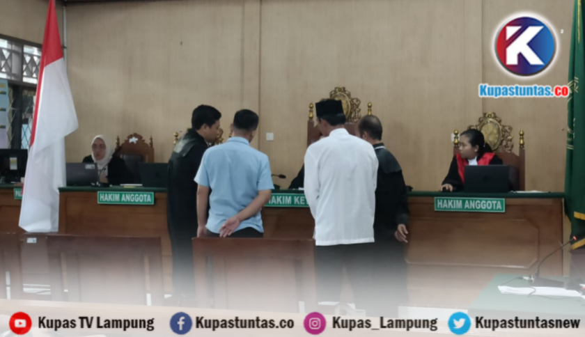 Sidang Lanjutan Kasus Ganja 987 Gram di PN Liwa, Terdakwa Mengaku Dijebak