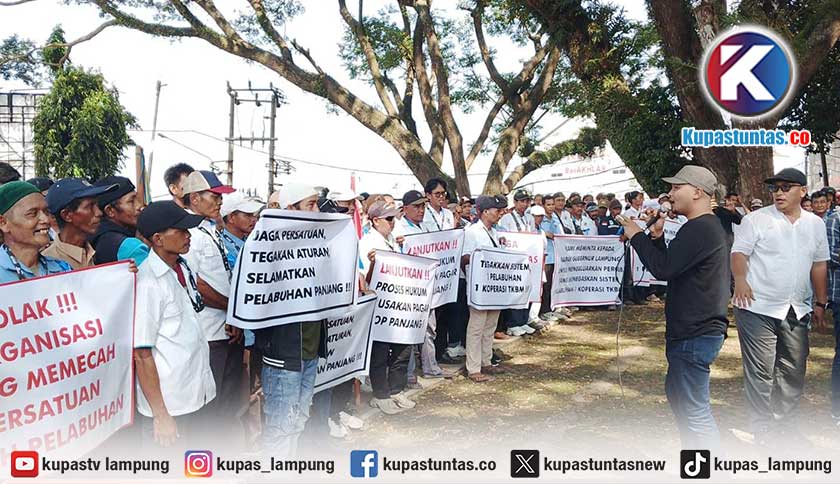 TKBM Panjang Mengadu ke Pemprov Lampung, Tolak Organisasi Dinilai Pecah Persatuan Buruh