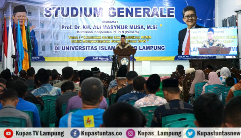 Studium Generale Universitas Islam An Nur Lampung Sukses Digelar, PLN Jaga Keandalan Listrik