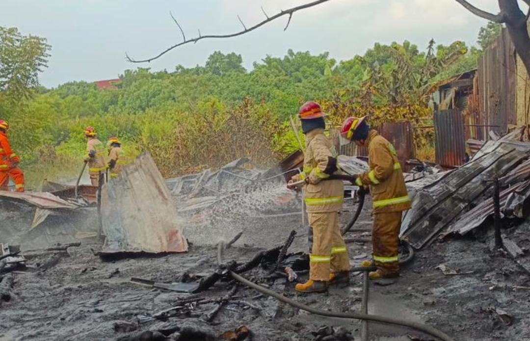 Dalam Empat Hari, Lima Kebakaran Landa Bandar Lampung, Konsleting Listrik Masih Mendominasi