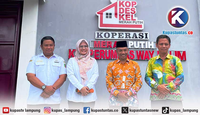 69 Gerai Koperasi Merah Putih Sudah Terbentuk di Bandar Lampung, Baru Satu Gerai Besar Rampung Dibangun