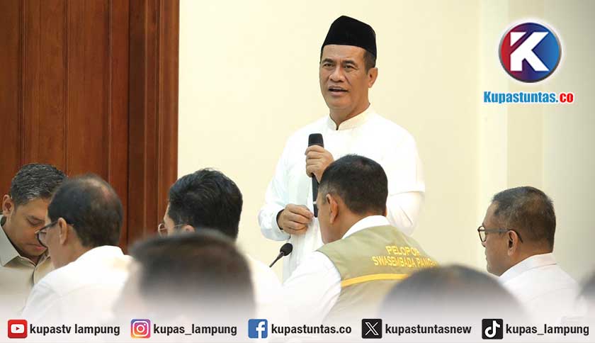Mentan Amran: Tak Boleh Ada Lagi Hambatan, Perkuat Ekosistem BUMN Pangan untuk Hilirisasi
