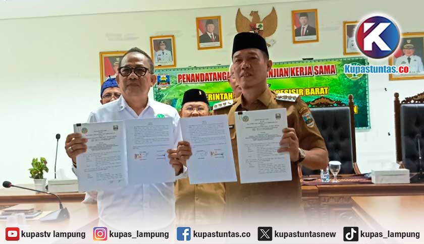 Pemkab Pesibar dan BBTNBBS Sepakat Bangun Akses Jalan Way Haru