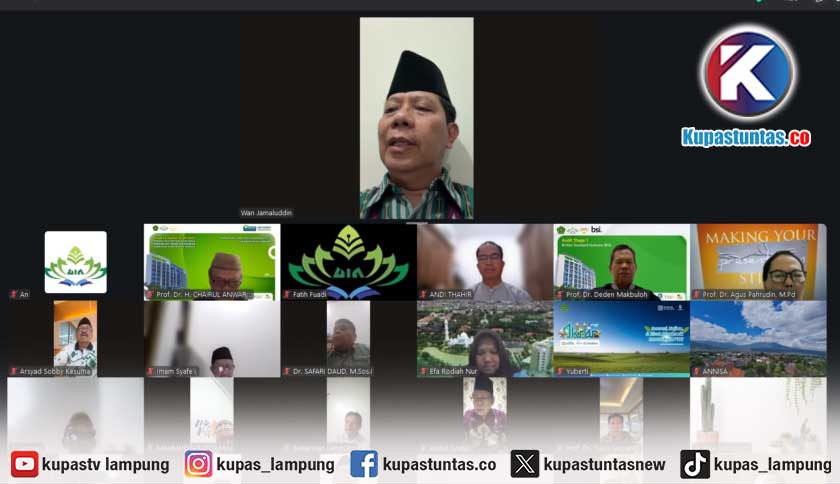 Rektor UIN RIL  Ajak Narasumber PKDP Adaptif Jaga Mutu Pendidikan Tinggi Keagamaan