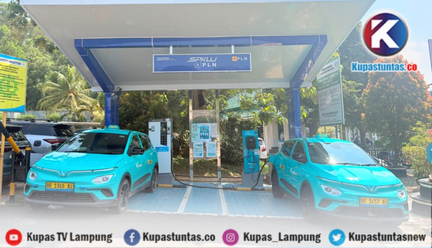 Dukung Transportasi Umum Ramah Lingkungan di Lampung, PLN Pastikan Kesiapan Infrastruktur SPKLU