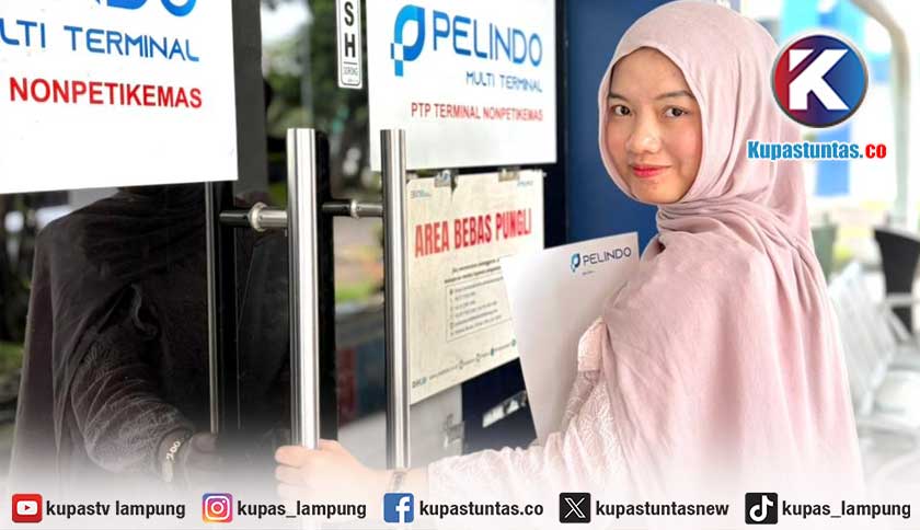 Yanti Safitri, Mahasiswi Manajemen Universitas Teknokrat Indonesia, Magang hingga Berkarier di PT Pelindo Regional 2 Panjang