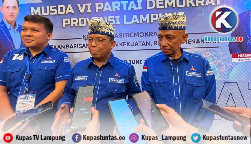 Musda VI Demokrat Lampung, Sekjen DPP Tekankan Perkuat Akar Rumput