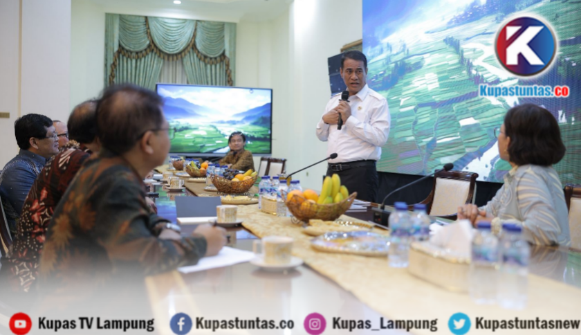 Mentan Amran Kumpulkan Civitas Akademika UGM, Percepat Inovasi dan Hilirisasi Pertanian