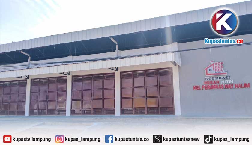 Gerai Koperasi Merah Putih Way Halim Masih Tutup, UMKM Menanti Manfaatnya