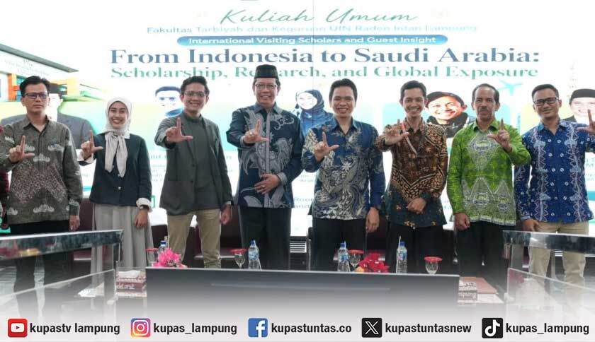 Kuliah Umum Internasional FTK UIN RIL Bahas Peluang Studi dan Riset di Arab Saudi