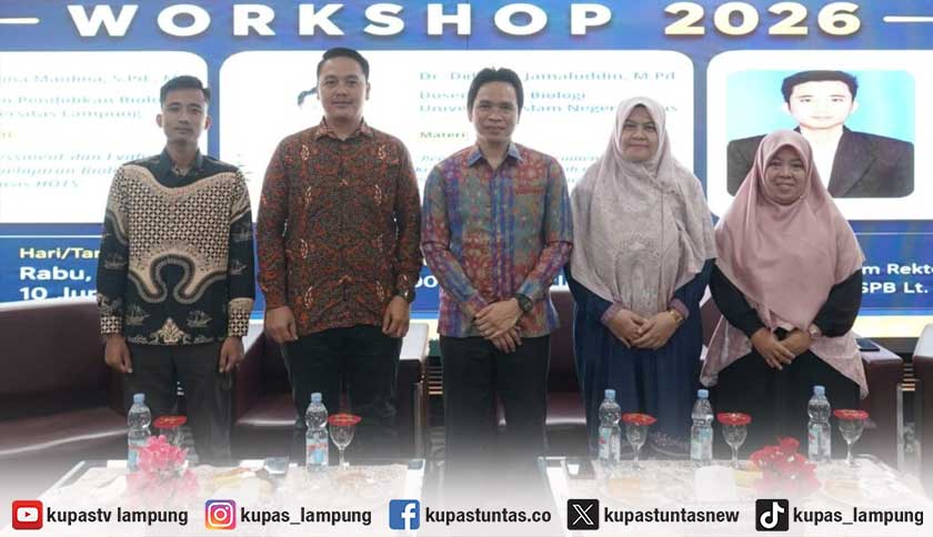 PSPB UIN RIL Gelar Workshop Pengembangan Instrumen Asesmen HOTS dalam Pembelajaran Biologi