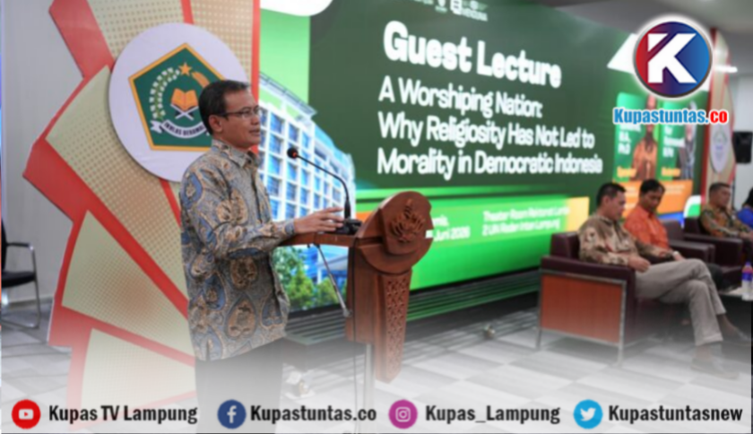 LPM UIN RIL Gelar Guest Lecture Bahas Paradoks Religiusitas dan Moralitas di Indonesia