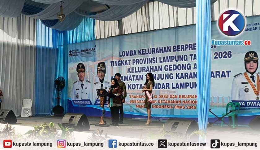 Eva Andalkan Gedong Air Raih Predikat Terbaik Lomba Kelurahan Tingkat Provinsi