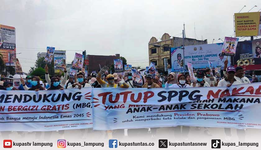 Dukung Program MBG, Massa di Lampung Desak Pengawasan Ketat dan Usut Dugaan Korupsi