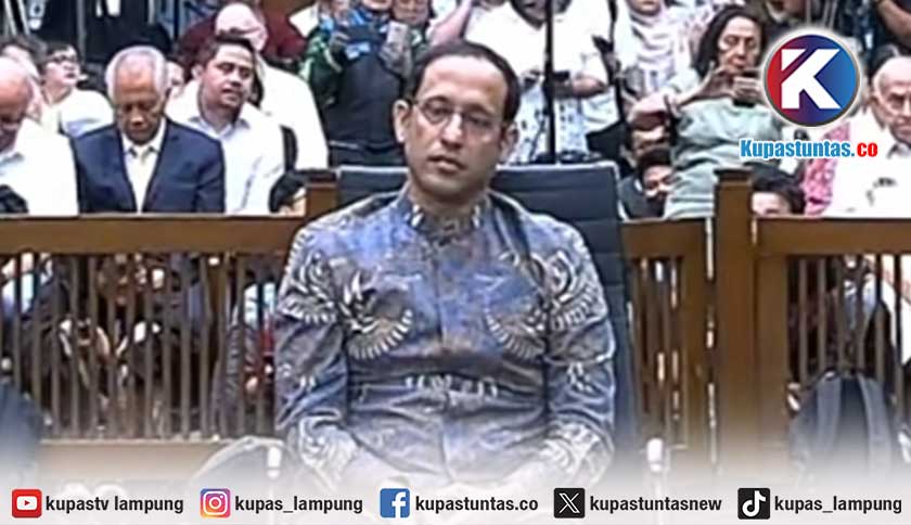 Mantan Mendikbudristek Nadiem Makarim Divonis 10 Tahun Penjara dan Bayar Uang Pengganti Rp809 Miliar