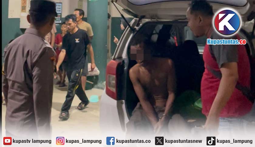 Kepergok Maling Motor, Residivis Asal Bandar Lampung Babak Belur Diamuk Massa di Pringsewu