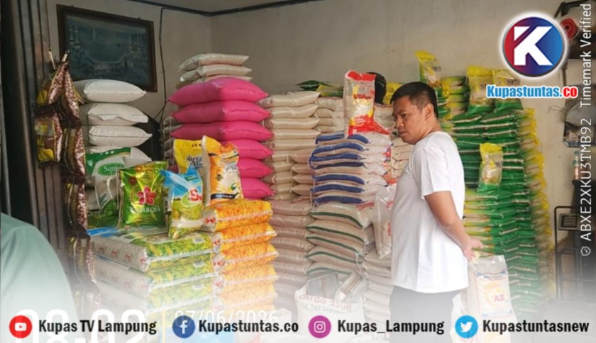 ‎BULOG Lampung Salurkan 5.443 Ton Beras SPHP Jaga Stabilitas Harga