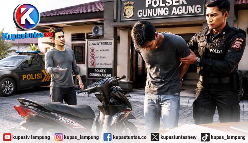 Pinjam Motor Teman Berujung Ancaman 4 Tahun Penjara