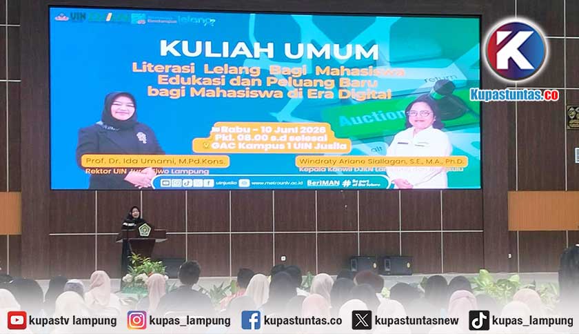 Ratusan Mahasiswa di Metro Belajar Peluang Ekonomi Lewat Lelang Amal