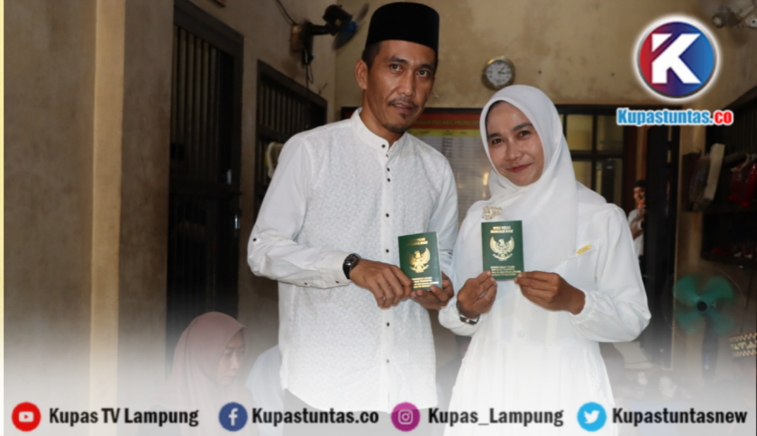 Tahanan Menikah di Rutan Polres Pringsewu