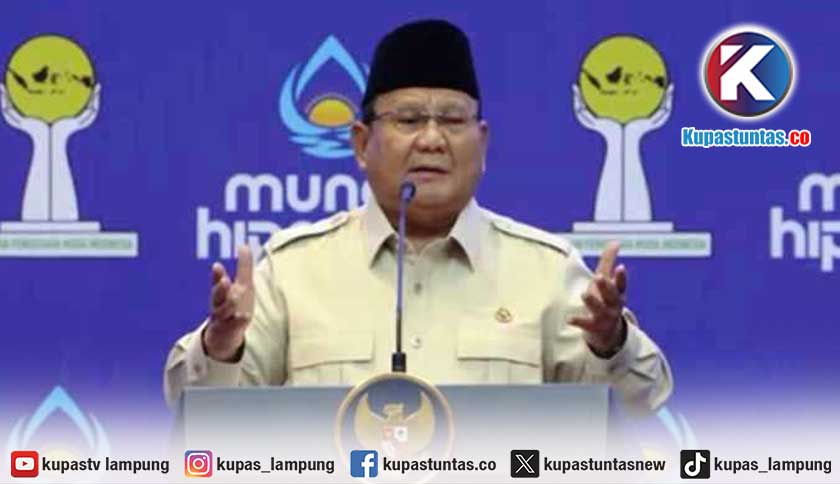 Prabowo Salah Hitung di Munas Hipmi, 10+6=17 Ujungnya Jadi 8