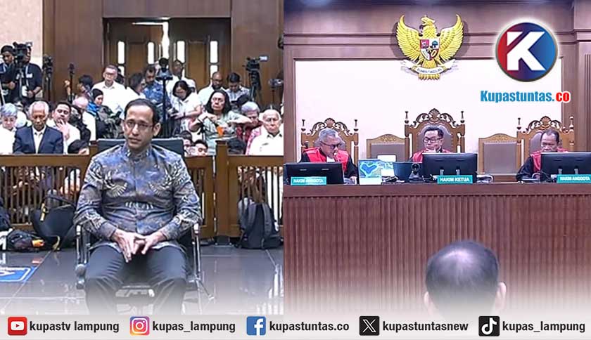 Sidang Vonis Nadiem Makarim, Berkas 1.146 Halaman Hanya Dibacakan 122