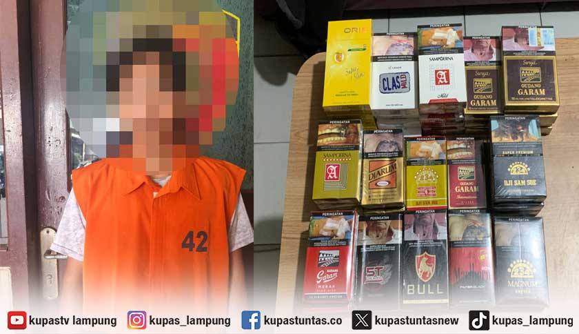 Dua Pemuda Bobol Warung di Desa Rangai Tri Tunggal Lampung Selatan, Gasak Uang 4 Juta dan Puluhan Rokok