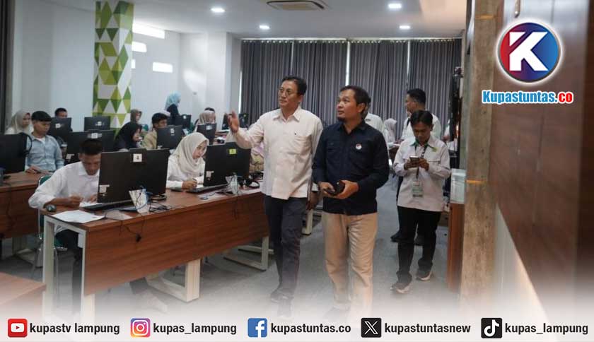 Monev SSE UM-PTKIN, Panitia Nasional Pastikan Pelaksanaan Tes di UIN RIL Berjalan Tertib dan Sesuai SOP