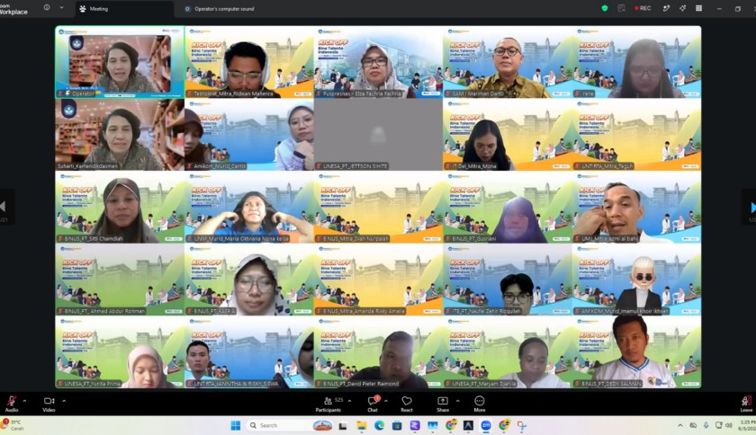 ‎Universitas Teknokrat Indonesia Dipercaya Puspresnas Kemendikdasmen sebagai Mitra Pelaksana Program Bina Talenta Indonesia 2026