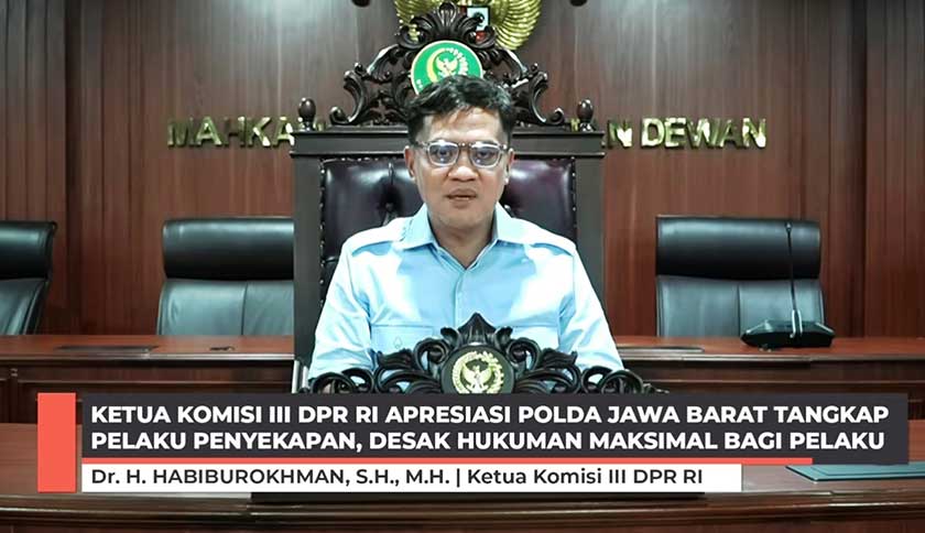 Ketua Komisi III DPR Habiburokhman Minta Taufik Hidayat Dihukum Berat